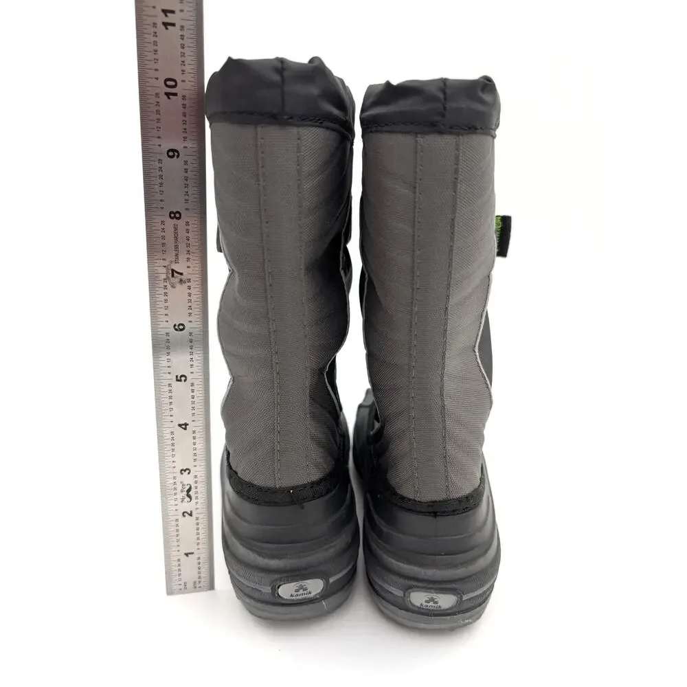 Kamik Glacial 4 Waterproof Winter Boots Little/Big Kids Black Size US2 EU34